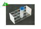 Υλικό ζωηρόχρωμο ράφι σωλήνων φυγοκεντρωτών PP, πλαστικό CE ISO στάσεων σωλήνων δοκιμής προμηθευτής